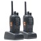 Set 2 bucati statie radio, programabila, cu acumulatori, incarcatoare si casti incluse, 0.5W, ASQ, TOT, VOX, portabile, negru