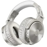 Casca OneOdio Fusion-A70-Silver wireless, cu fir, tip over ear, utilizare multimedia, DJ, conectare prin Bluetooth 5.2 | Jack 3.5 mm | Jack 6.35 mm, d