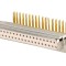 Conector D-Sub mamă 37 pini, 90&deg; THT