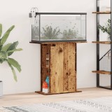 Suport Acvariu vidaXL, Lemn Prelucrat, 36x75x72.5cm, Maro, Dulap Depozitare, Design Elegant