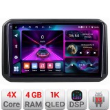 Navigatie Suzuki Ignis 2016- A-IGNIS16 4+64 InCell Display 1K Android Waze USB Navigatie Internet Youtube Radio