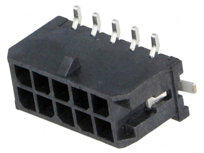 Soclu cablu-placă 10 pini Micro-Fit 3.0 3mm Glow-Wire foto