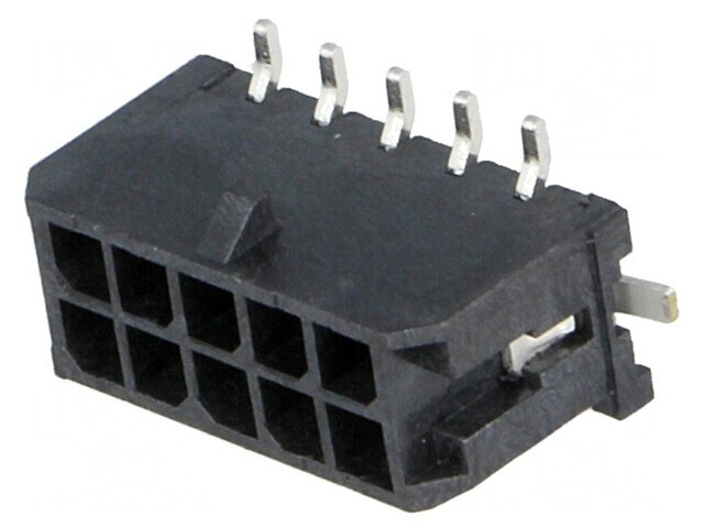 Soclu cablu-placă 10 pini Micro-Fit 3.0 3mm Glow-Wire