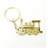 Breloc cheie din metal - locomotiva