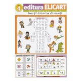 Jocul vacantei. Exercitii distractive de vacanta - Clasa 4
