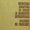 Elena Murgulescu - Geometrie analitica in spatiu si geometrie diferentiala - Culegere de probleme (Editia: 1974)