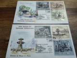 Lot 2 plic FDC, Vatican, 1975, Anul European Patrimoniu Arhitectura, deosebite