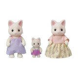 Figurine Sylvanian Families - Familia Pisicutelor Floral