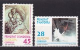 ANDORA PRINCIPAT 1993 EUROPA CEPT SERIE MNH