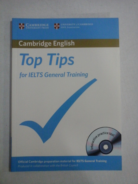 Cambridge English Top Tips for IELTS General Training - Cambridge University