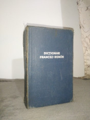 Dictionar francez - roman - C. Caplescu / 848 pagini foto