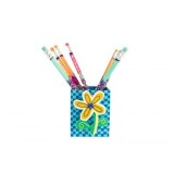 Suport instrumente de scris CNX ZS1042, lemn, floare, diverse modele