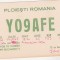 bnk cp Romania - QSL - Ploiesti 1965