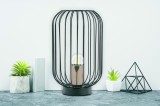 Veioza Platinet 44878, E27, 40W, cu abajur tip grilaj metalic &phi;180x290mm