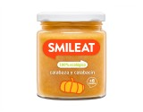Piure de legume cu dovleac, dovlecel si ulei de masline Bio +6 luni, 230g, Smileat