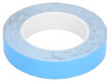 Bandă Termoconductoare Dublă 25mm x 25m 200um 800mW/mK TT 707