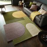 Cumpara ieftin Covor Lozenge Verde/Multicolor 150X240 cm, Flair Rugs