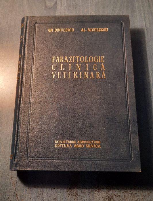 Parazitologie clinica veterinara Gh. Dinulescu Al. Niculescu