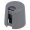 Buton rotativ gri cu indicator plastic &Oslash;6mm &Oslash;16x16mm