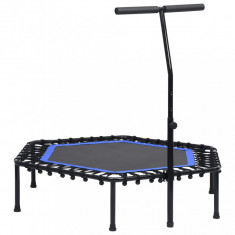 vidaXL Trambulină de fitness cu mâner, 122 cm