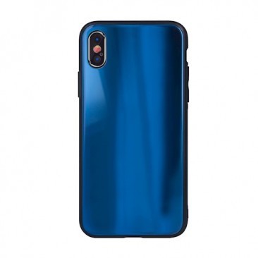 HUSA SILICON GLASS AURORA SAMSUNG J415 GALAXY J4 PLUS BLUE