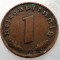 2.411 GERMANIA 1 REICHSPFENNIG 1937 F