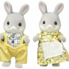 Figurine Sylvanian Families - Familia Iepurasilor Cottontail