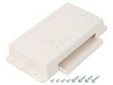 Carcasă Universală ABS Albă 78x133x23mm