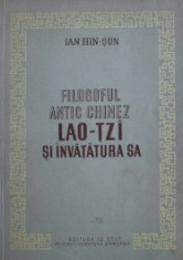 Filosoful antic chinez Lao Tzi si invatatura sa - Ian Hin Sun foto