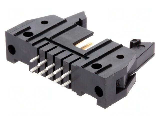 Soclu IDC Tată 10 PIN Drept cu Ejector Aurit 2.54mm