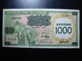 GRECIA 1000 DRAHME 1939 SUPRATIPAR SUPERBA