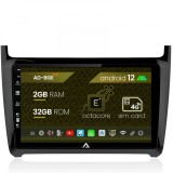 Cumpara ieftin Navigatie Volkswagen Polo (2009+), Android 12, E-Octacore 2GB RAM + 32GB ROM, 9 Inch - AD-BGE9002+AD-BGRKIT033