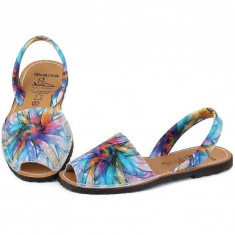 Sandale Dama Avarca Malaga Piele Multicolor