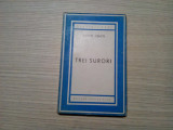 TREI SURORI - Anton Cehov - Violeta Jianu (trad.) - Cartea Rusa, 1945, 126 p., Alta editura