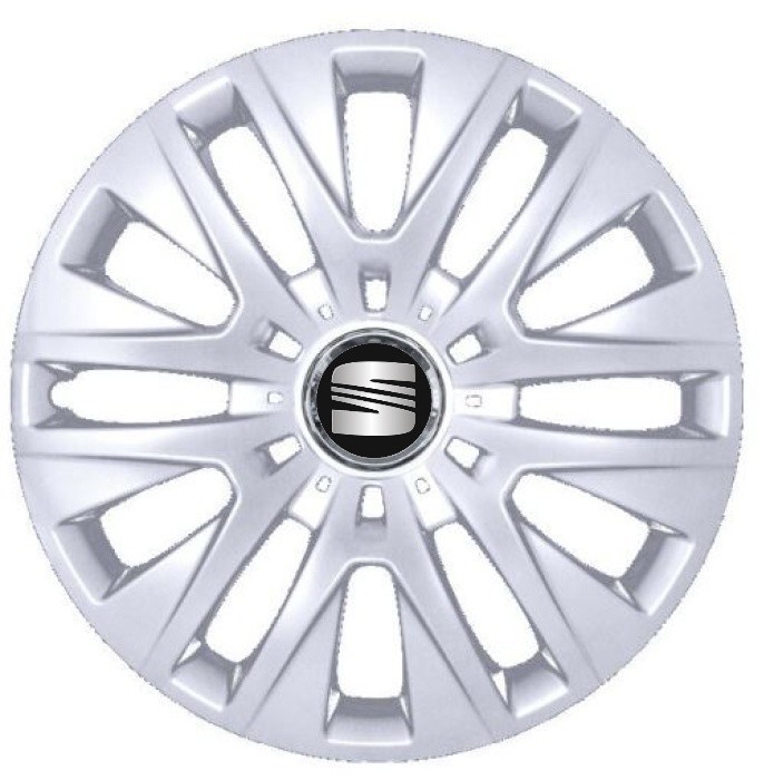 Set 4 Capace Roti Autohelix MSA&reg; R16, Potrivite Jantelor de 16 inch, Pentru Seat, Model 429