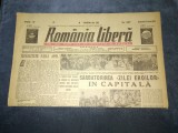ZIARUL ROMANIA LIBERA 17 IUNIE 1945 ZIUA EROILOR