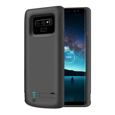 Husa pentru Samsung Galaxy Note 9 cu Baterie de 5000mAh, Techsuit Power Pro, Black foto