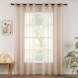 Set 2 Draperii, 140 x 235 cm, Culoare kaki - CN