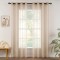 Set 2 Draperii, 140 x 235 cm, Culoare kaki - CN