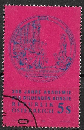 B0691 - Austria 1992 - Academia stampilat