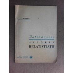 Introducere in teoria relativitatii - Al. Stoenescu