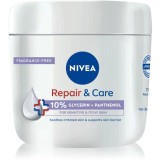 NIVEA Repair &amp; Care Sensitive crema regeneratoare si hranitoare pentru piele uscata si sensibila 400 ml