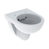 Vas wc suspendat, Geberit, Selnova, compact, rimless, alb