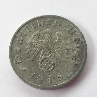 Germania Nazista 1 reichspfennig 1945 A / Berlin foto