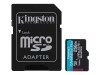 KINGSTON 256GB microSDXC Canvas Go Plus Gen4 200MB s A2 U3 V30 Card + Adapter