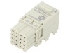 Conector HDC mamă Han-Modular Domino 16 PIN 1 Modul