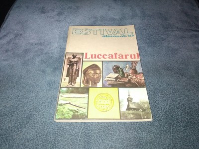 ALMANAH LUCEAFARUL ESTIVAL 1983 foto