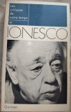 LES CRITIQUES DE NOTRE TEMPS ET EUGENE IONESCO (GARNIER/PARIS 1973/LB FRANCEZA)