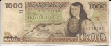 Bancnota 1000 pesos 1981 - Mexic