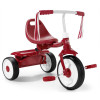 Tricicleta copii, Radio Flyer, Fold 2 Go Pliabila, Scaun reglabil, Rosu